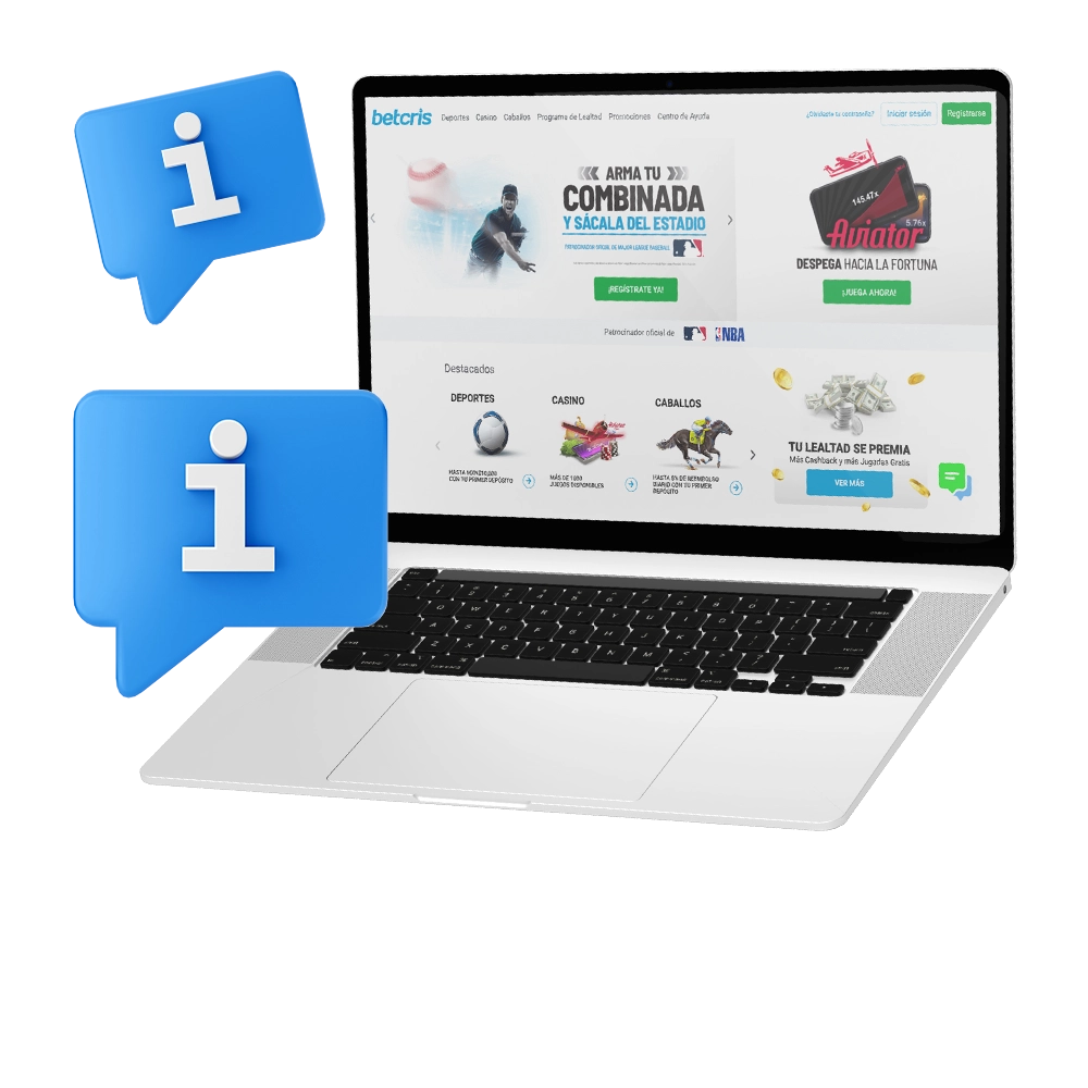 Acerca de Betcris México y su oferta de apuestas.