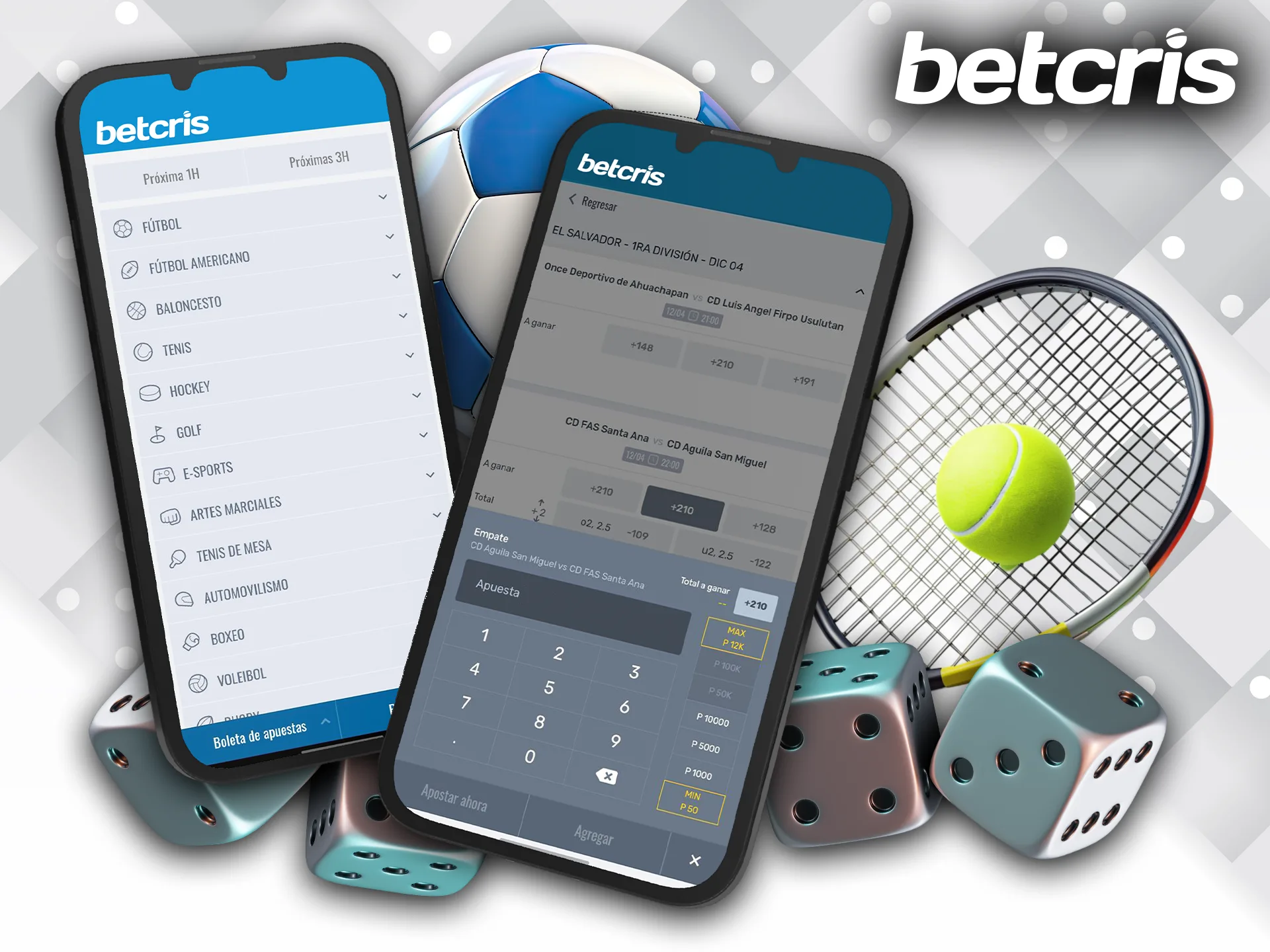 Instalación de la aplicación móvil Betcris para disfrutar de las apuestas.