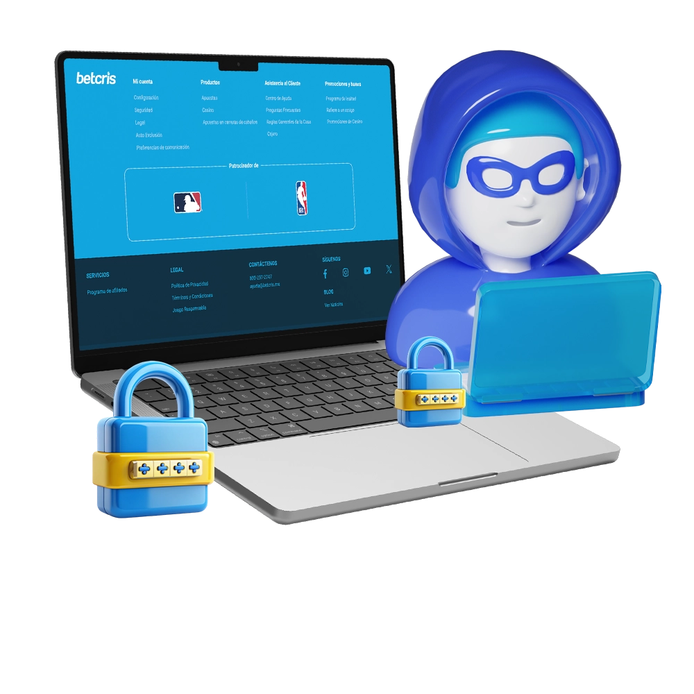 Protección de datos personales en Betcris.
