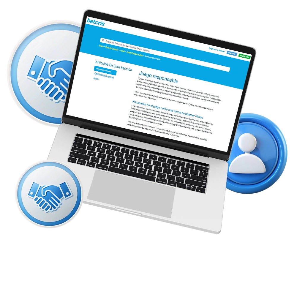 Juego responsable en Betcris México para una experiencia segura.