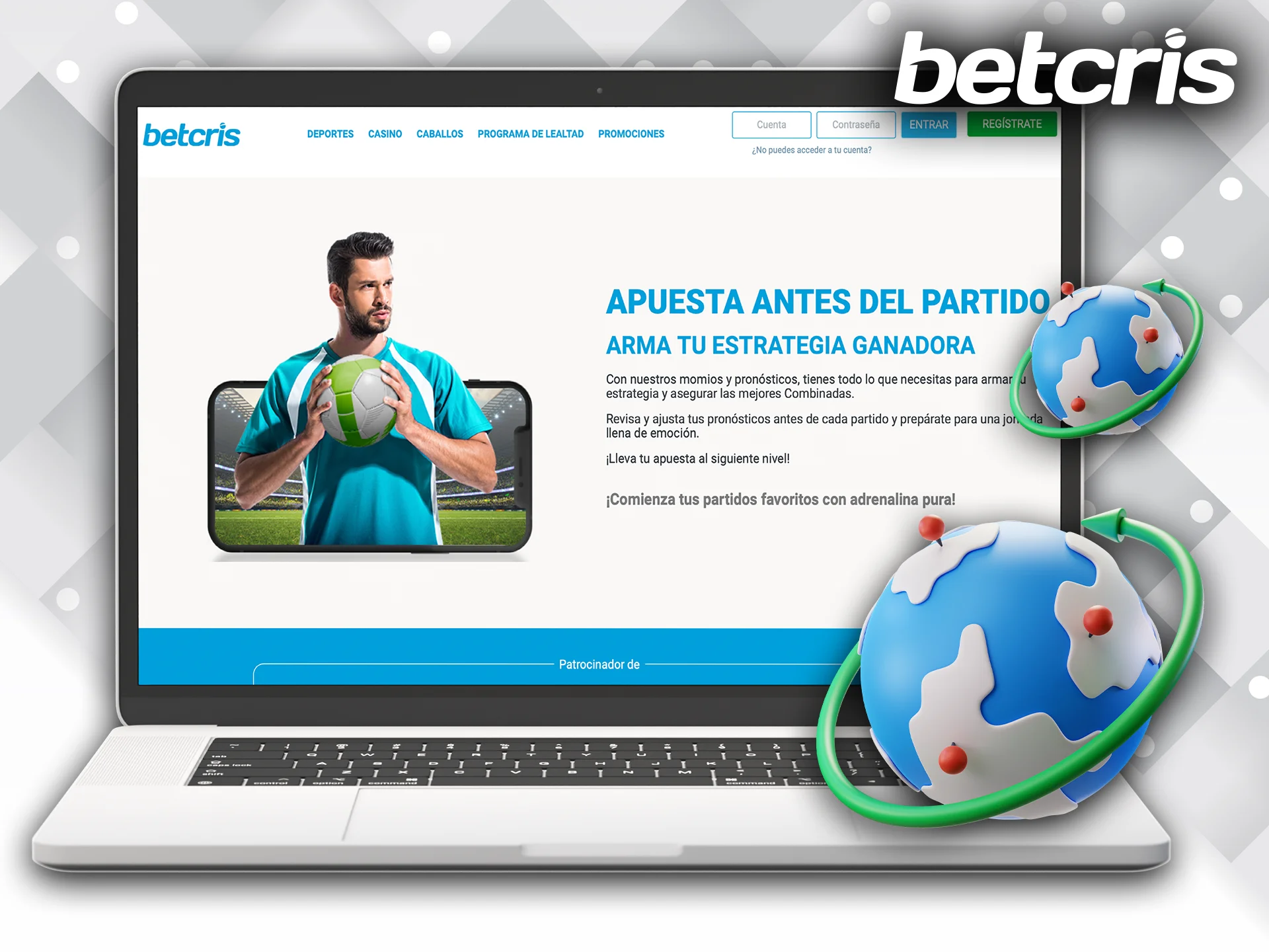 Países no disponibles para Betcris.