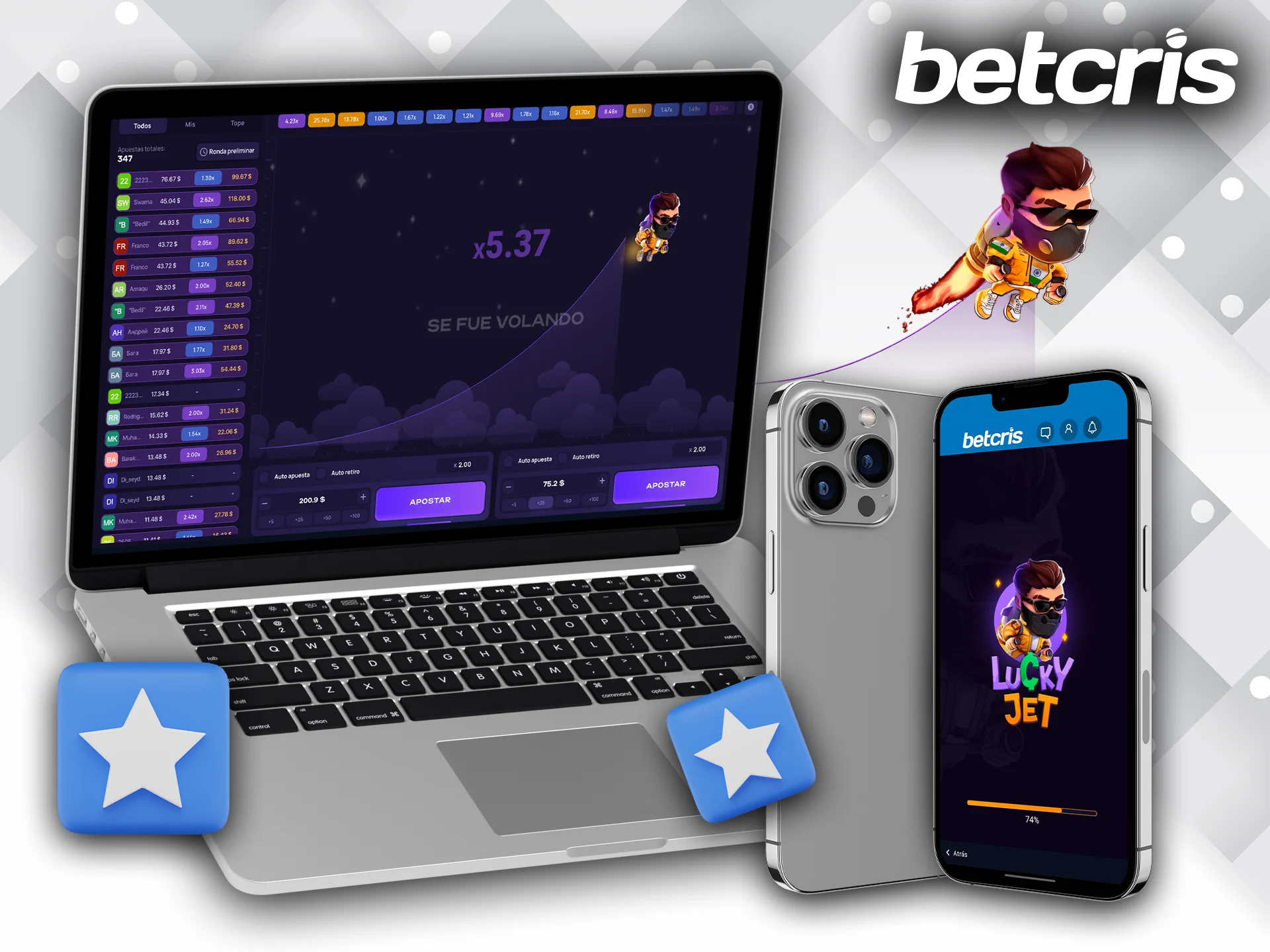 Aprende sobre la jugabilidad sencilla y emocionante de Lucky Jet.